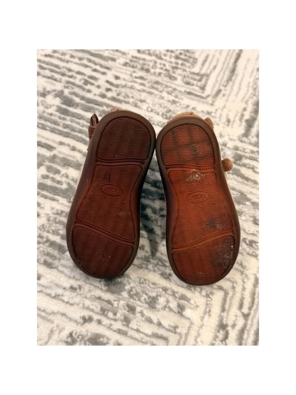 UGG girls toddler size 8 Libbie chestnut bow boots 1005151T
